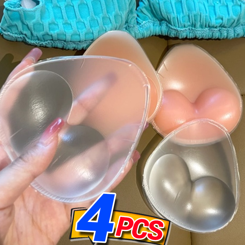 Nipple Cover Pasties - Women Push Up Bra Inserts Silicone