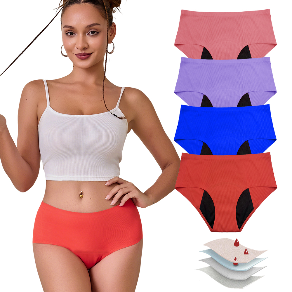 Hot Sale Mid-Rise Seamless Men - مراجعة Period Panty Absorbent وسعره