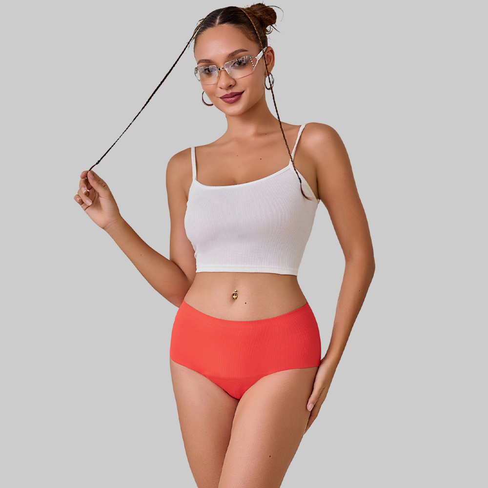 Hot Sale Mid-Rise Seamless Men - مراجعة Period Panty Absorbent وسعره