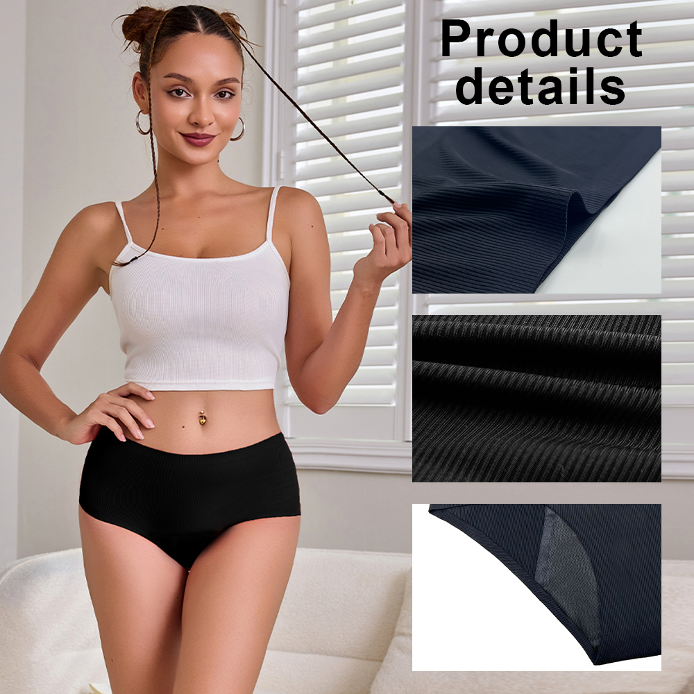 Hot Sale Mid-Rise Seamless Men - مراجعة Period Panty Absorbent وسعره