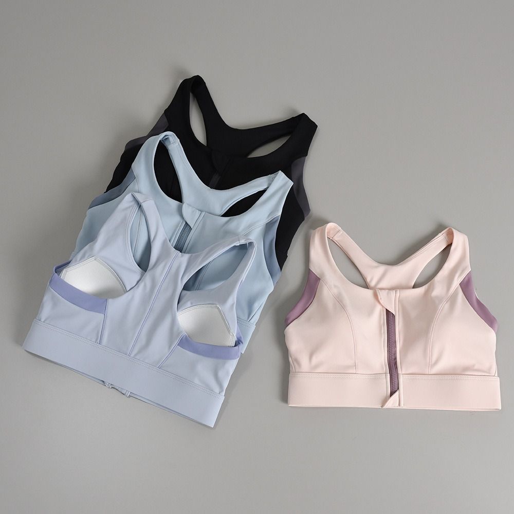 Simple Patchwork Front Zipper  - مراجعة Seamless Underwear Women وسعره