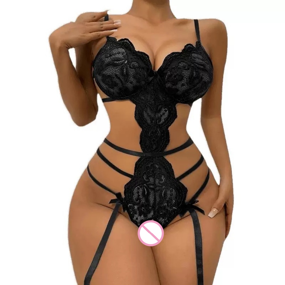 Sexy Lace Open Crotch Teddy Bo - مراجعة Lace Teddy Lingerie وسعره