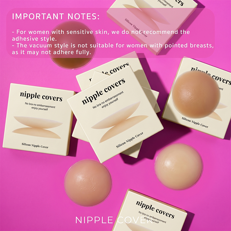 2-Piece Pack of Invisible Self - مراجعة Nipple Cover Pasties وسعره