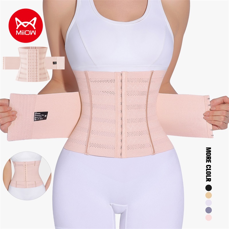 MiiOW Waist Trainer Corset Wom - مراجعة Shapewear Bodysuit Firm وسعره
