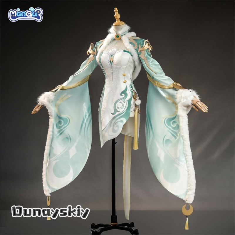 Genshin Impact Zi Bai An Everl - مراجعة Robe Silk Women وسعره