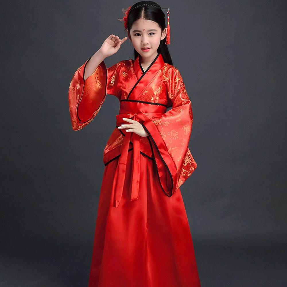 Fashion Ethnic Children's Anci - مراجعة Robe Silk Women وسعره