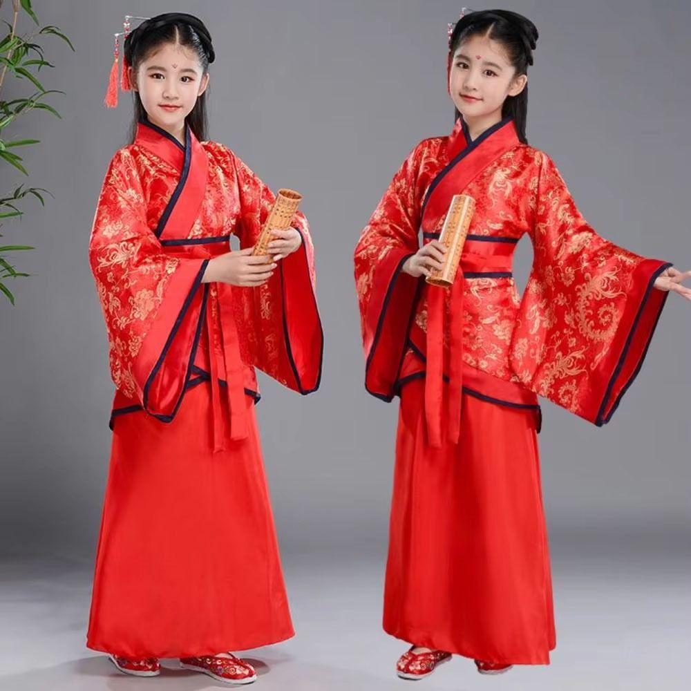 Fashion Ethnic Children's Anci - مراجعة Robe Silk Women وسعره