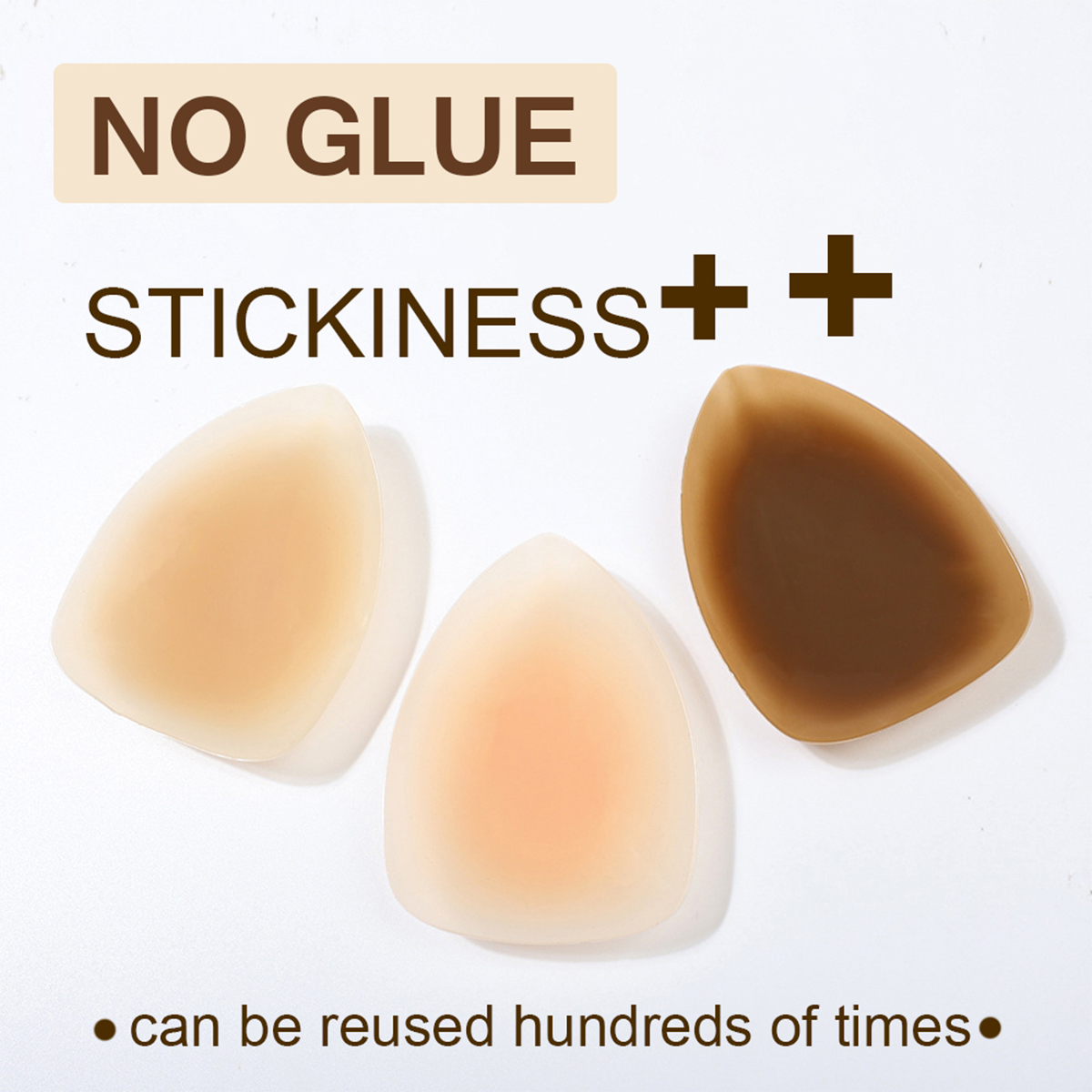 Reusable No Glue Triangle Lift - مراجعة Nipple Cover Pasties وسعره