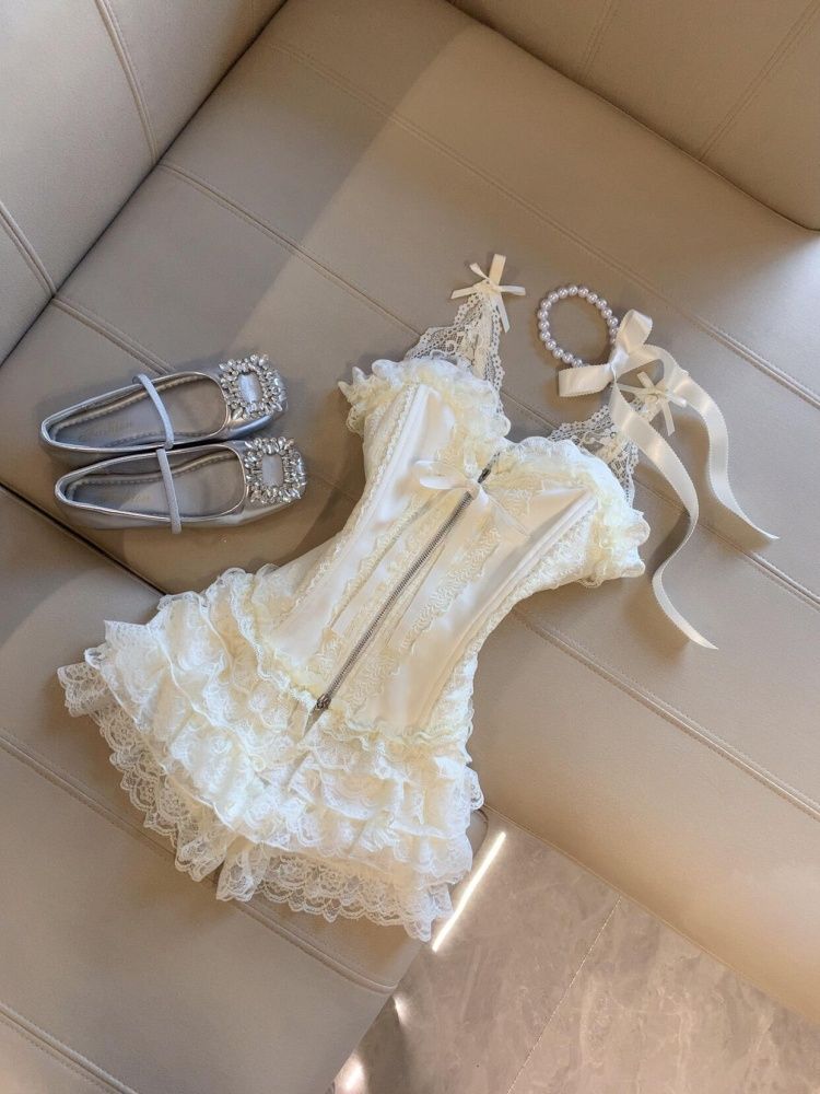 Cute Desire Lace Bustier Top H - مراجعة Cami Top Lace وسعره