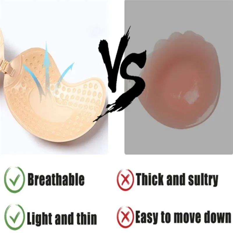 1/2Pc Invisible Push Up Bra Su - مراجعة Strapless Bra Backless وسعره