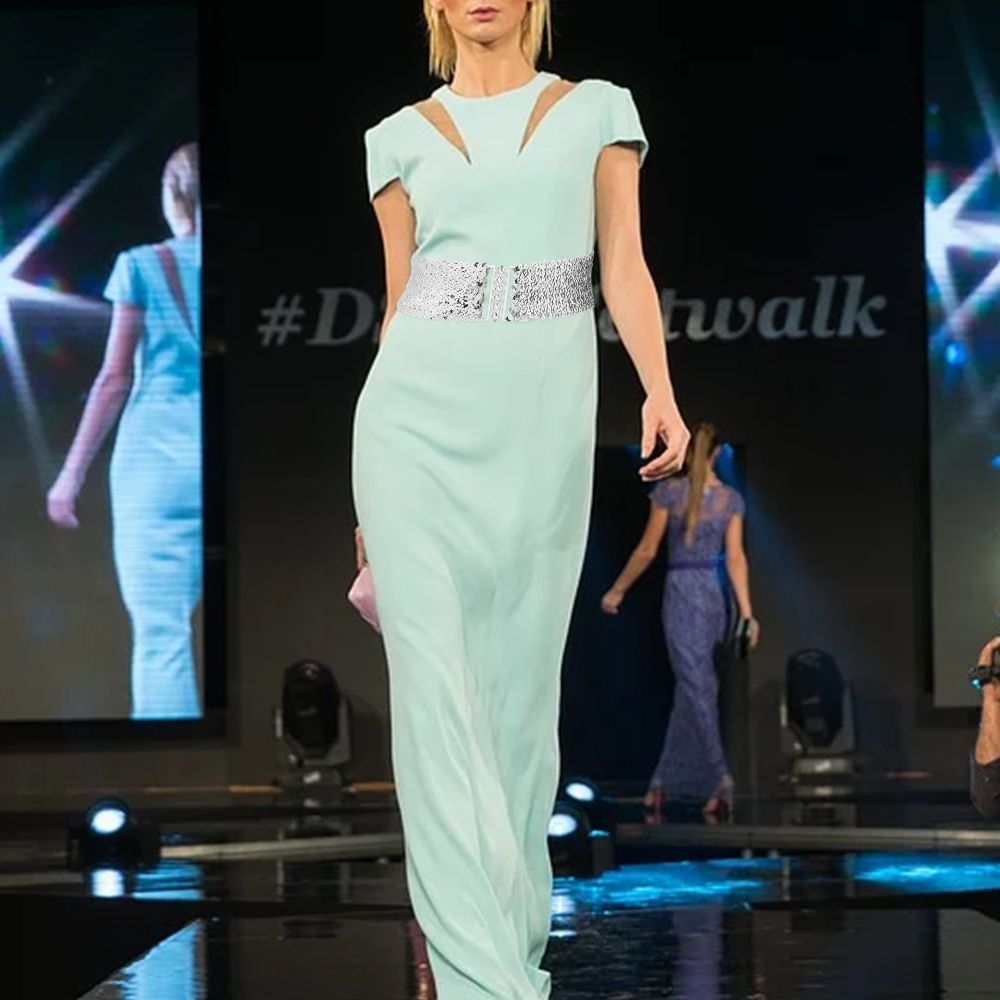 Fashion Cinch Stretch Sequin W - مراجعة Corset Waist Cinch وسعره