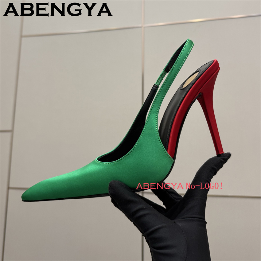 Multi-color Satin Pointy Toe T - مراجعة Slip Dress Satin وسعره