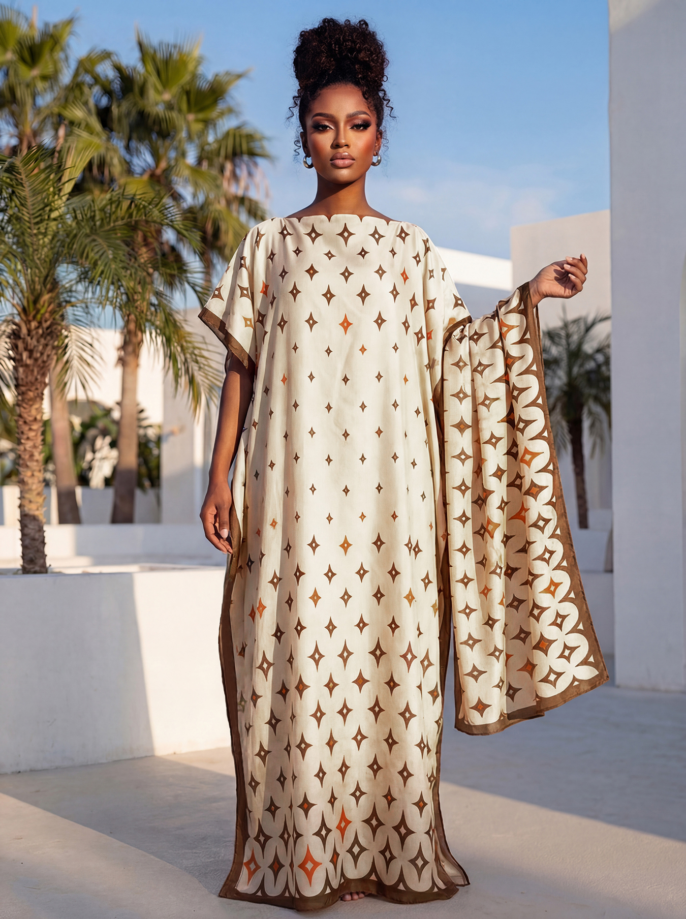 New Style Long Loose Silk Blen - مراجعة Robe Silk Women وسعره