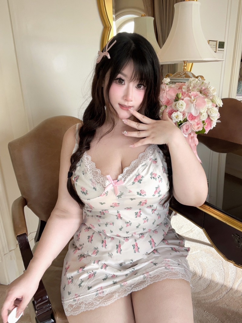 Women's Sexy Plus Size Lingeri - مراجعة Babydoll Chemise Night وسعره