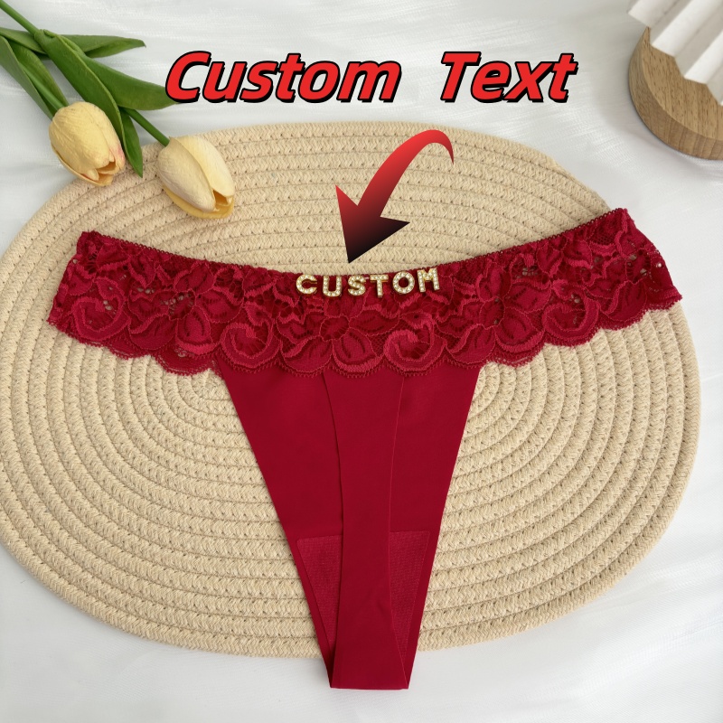 Personalized Custom Thong Name - مراجعة Thong Bikini Women وسعره