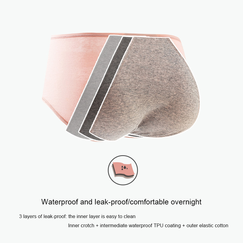 Cotton Menstrual Panties Leak  - مراجعة Seamless Underwear Women وسعره