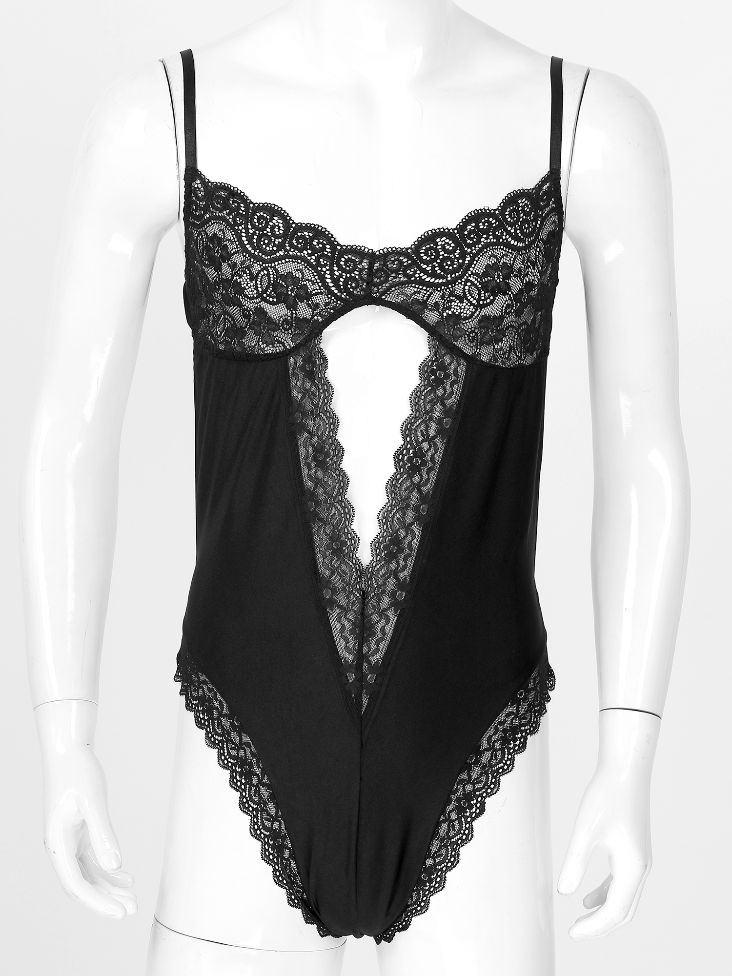 Men Sexy Bodysuit Lingerie Gay - مراجعة Lace Teddy Lingerie وسعره