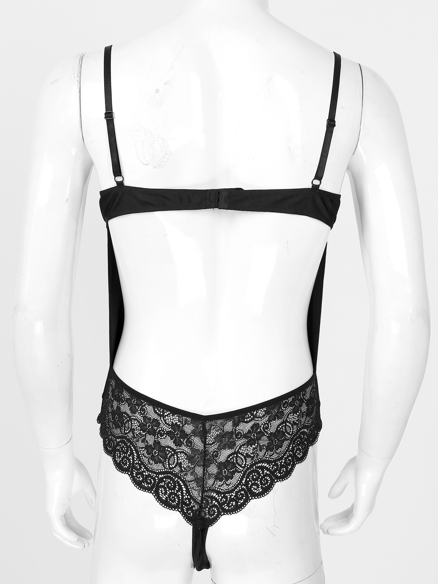 Men Sexy Bodysuit Lingerie Gay - مراجعة Lace Teddy Lingerie وسعره