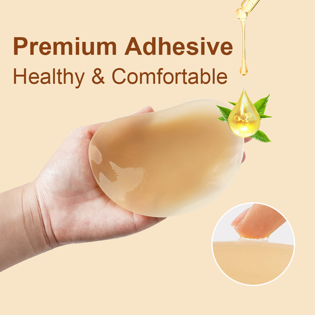 3Pairs Crescent Nipple Cover S - مراجعة Push Up Bra Padded وسعره