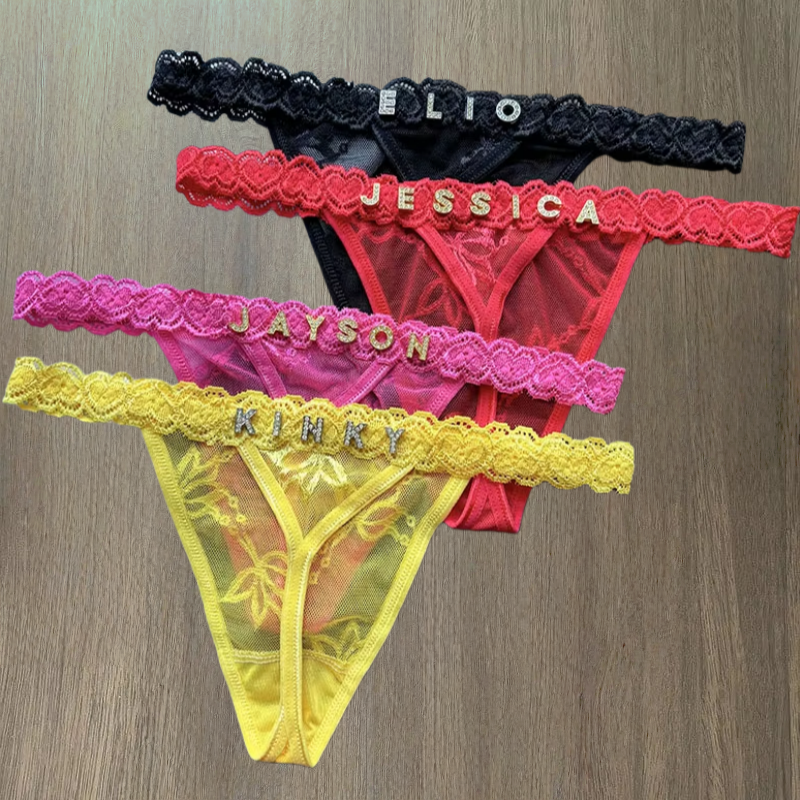 Custom Thong Panties Name Crys - مراجعة Thong Bikini Women وسعره