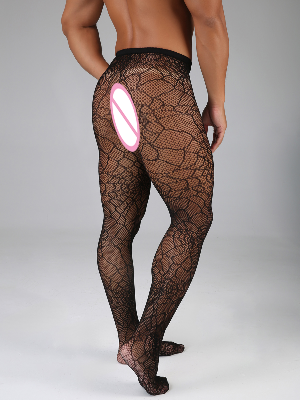Long Fishnet Sexy Men Thigh Hi - مراجعة Bodystocking Fishnet وسعره