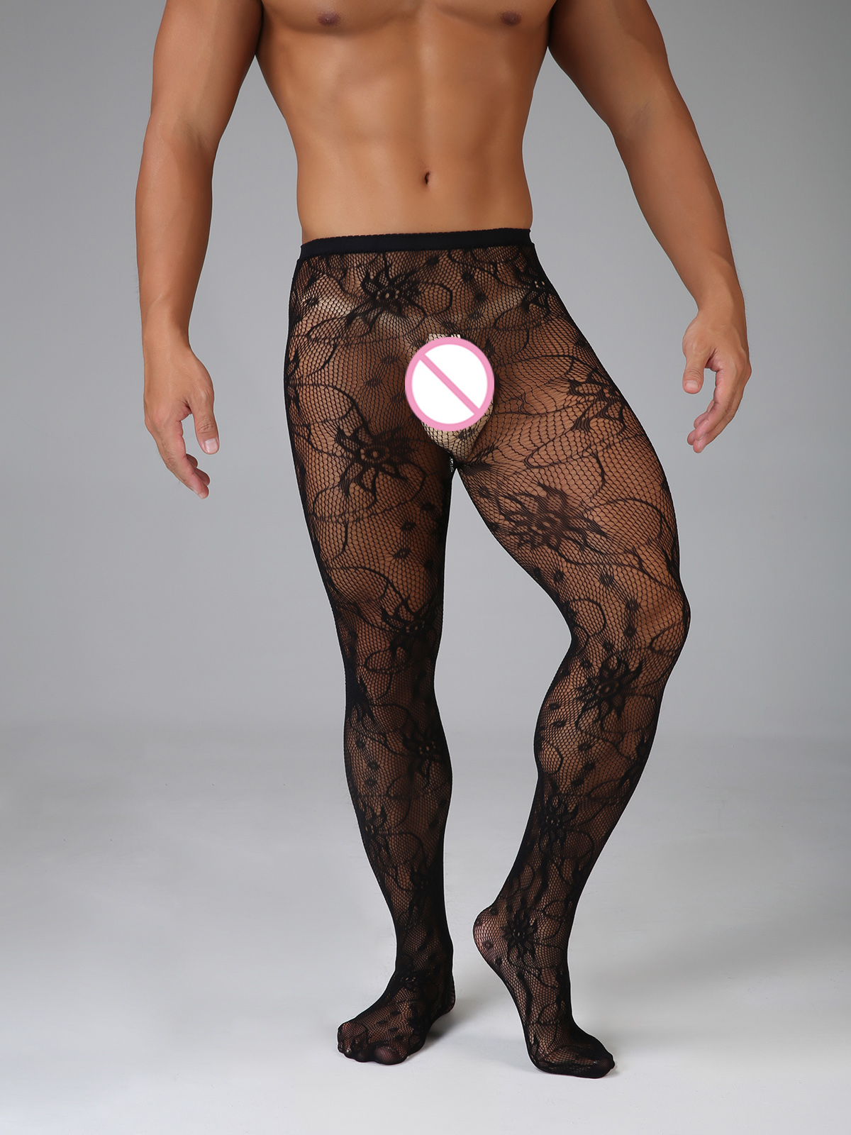 Long Fishnet Sexy Men Thigh Hi - مراجعة Bodystocking Fishnet وسعره