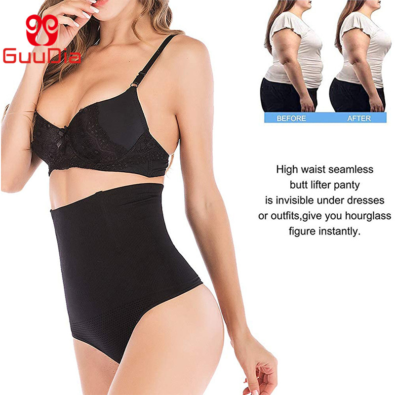 GUUDIA Womens High Waist Seaml - مراجعة Shapewear Bodysuit Firm وسعره