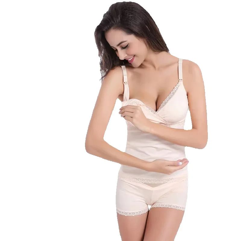 Maternity Clothes Women's Slee - مراجعة Nursing Bra Sleep وسعره