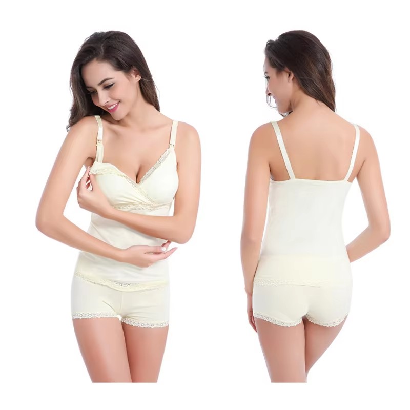 Maternity Clothes Women's Slee - مراجعة Nursing Bra Sleep وسعره