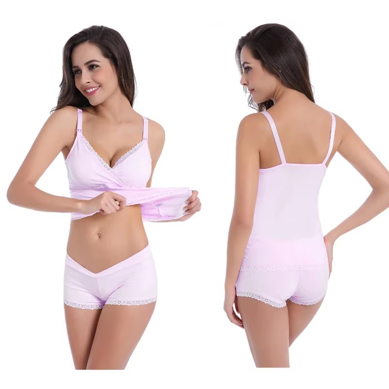 Maternity Clothes Women's Slee - مراجعة Nursing Bra Sleep وسعره