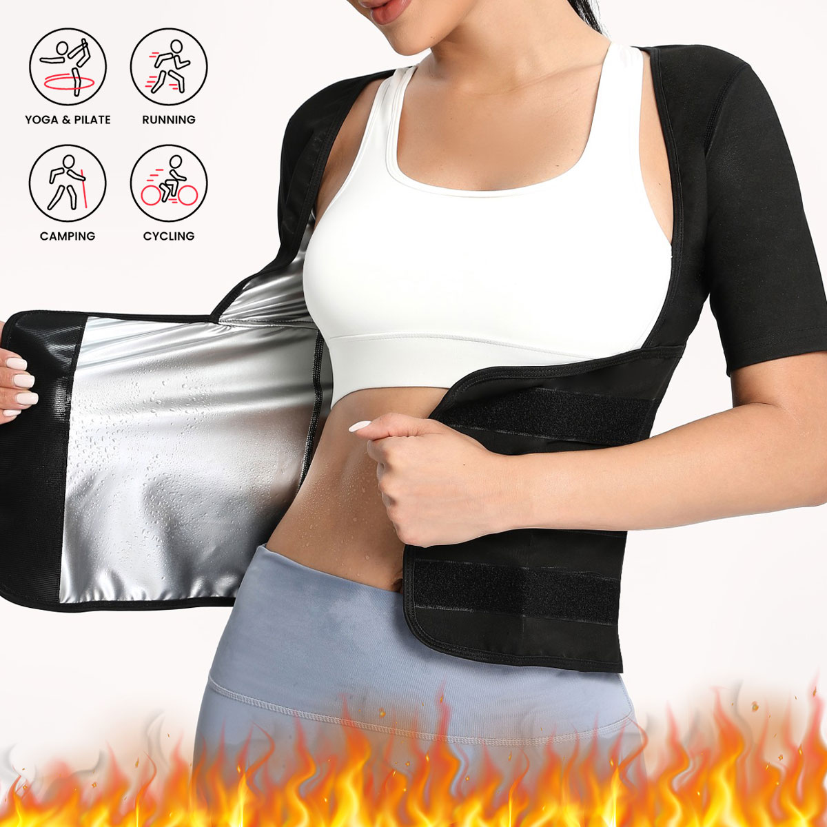 Sauna Suit for Women Sweat Bod - مراجعة Shapewear Bodysuit Firm وسعره