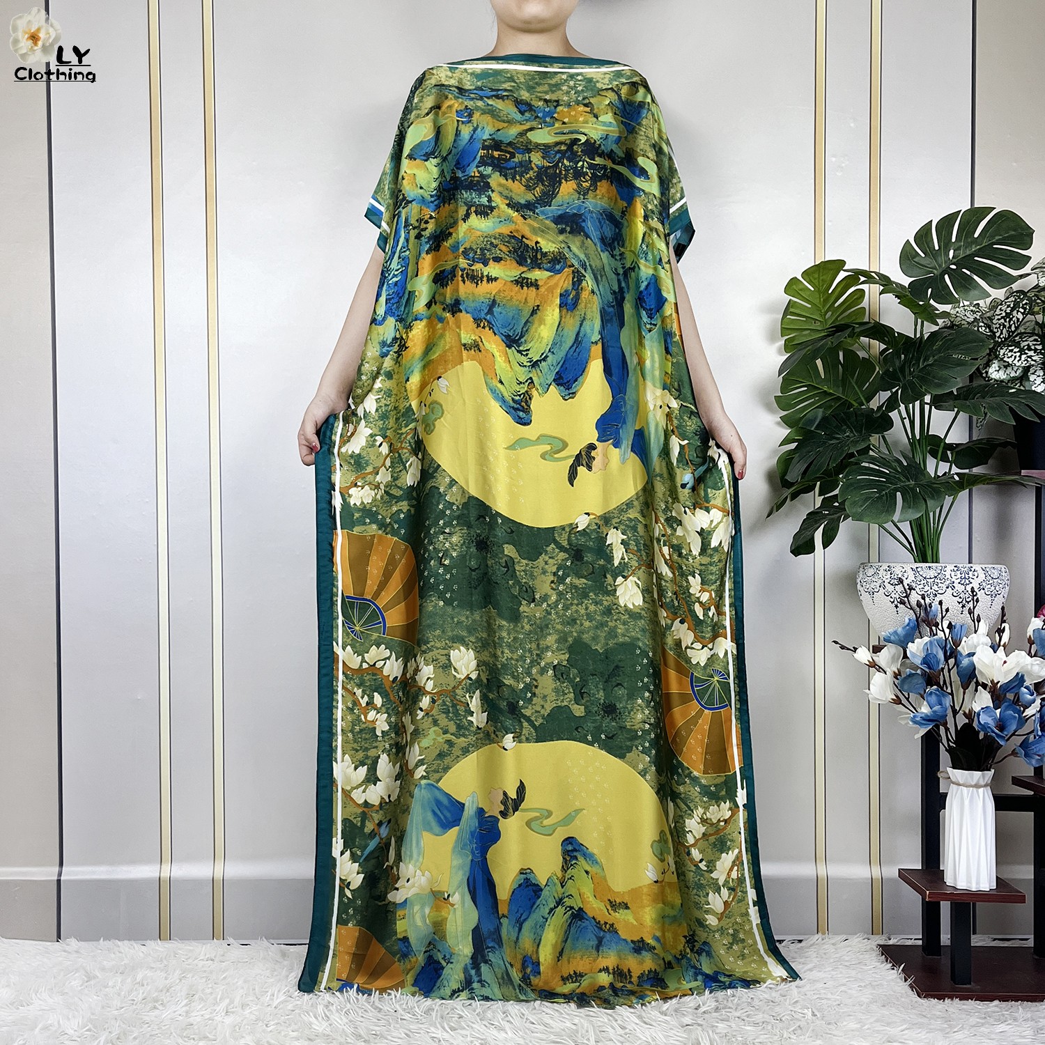 Muslim Abayas For Women 2023 N - مراجعة Robe Silk Women وسعره