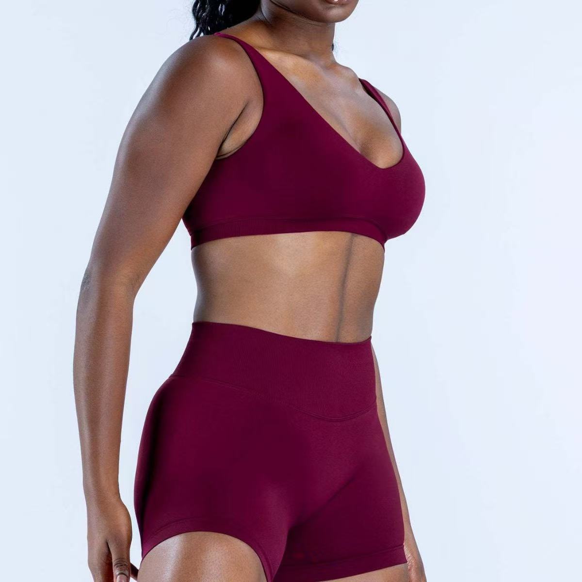 Scoop Back Bra Shockproof Trai - مراجعة Sports Bra High Impact وسعره