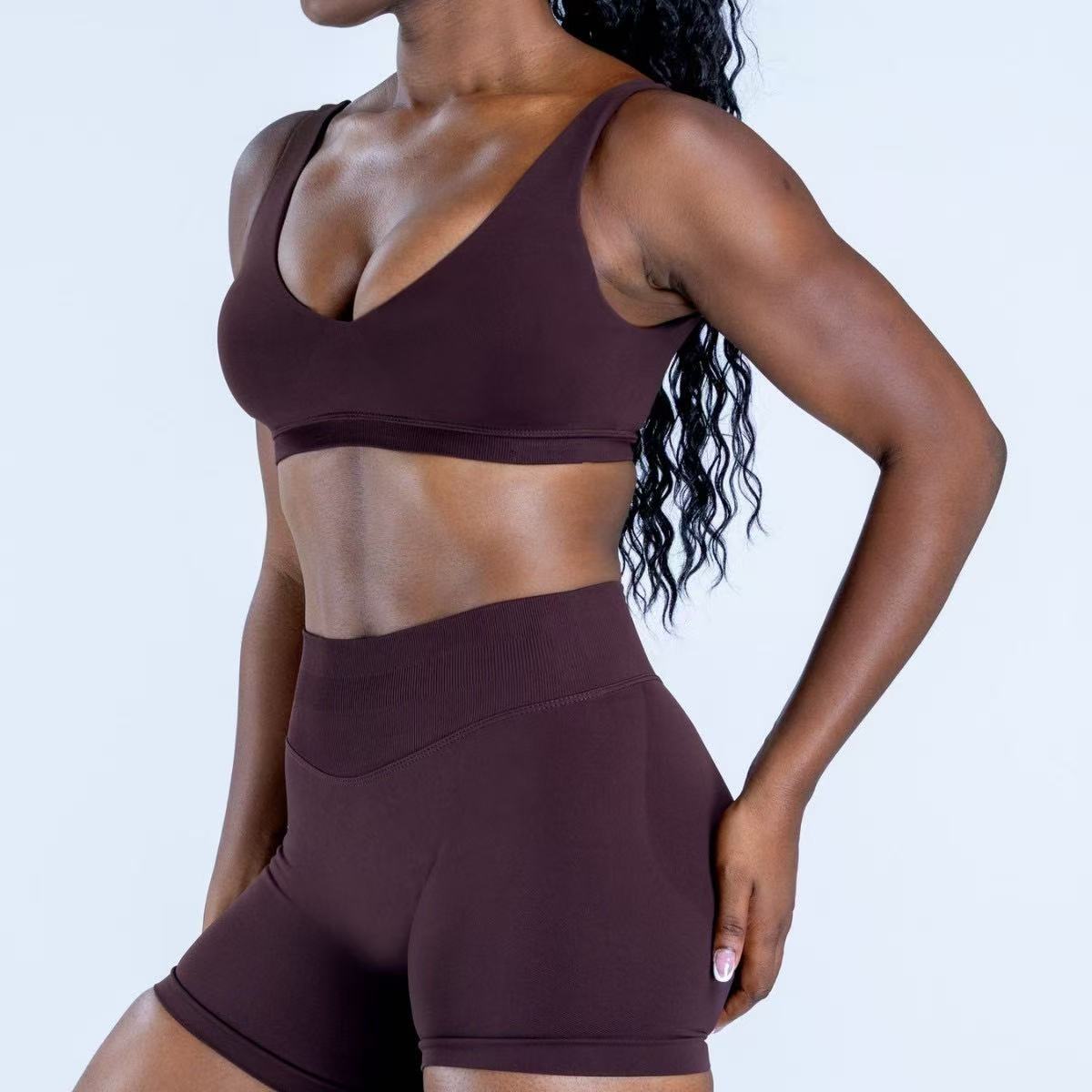 Scoop Back Bra Shockproof Trai - مراجعة Sports Bra High Impact وسعره