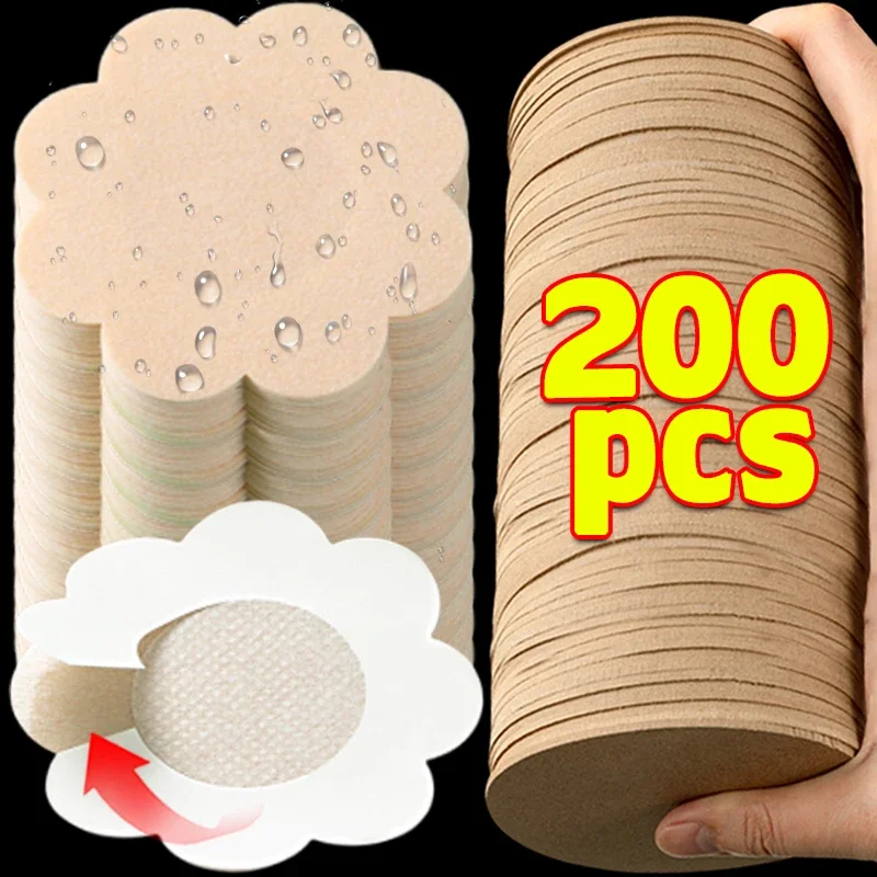 50-200pcs Nipple Cover Sticker - مراجعة Nipple Cover Pasties وسعره