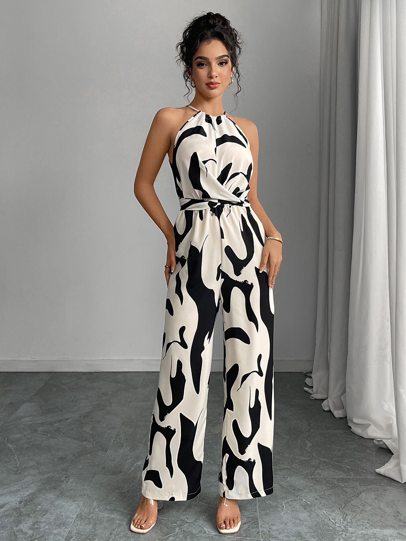 Zebra striped camisole jumpsui - مراجعة Cami Top Lace وسعره