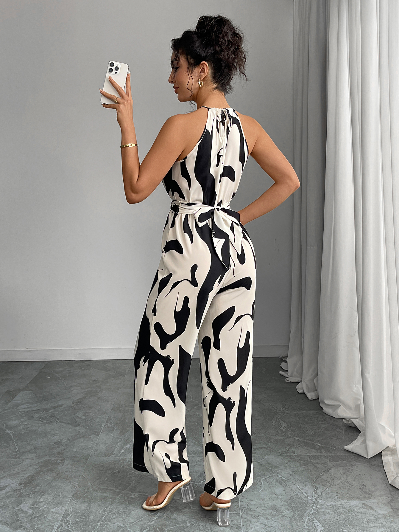 Zebra striped camisole jumpsui - مراجعة Cami Top Lace وسعره