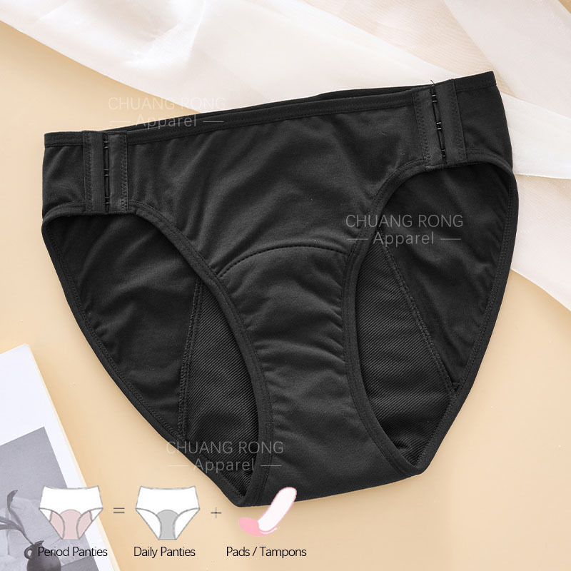Plus Size Women's Easy-On Snap - مراجعة Period Panty Absorbent وسعره