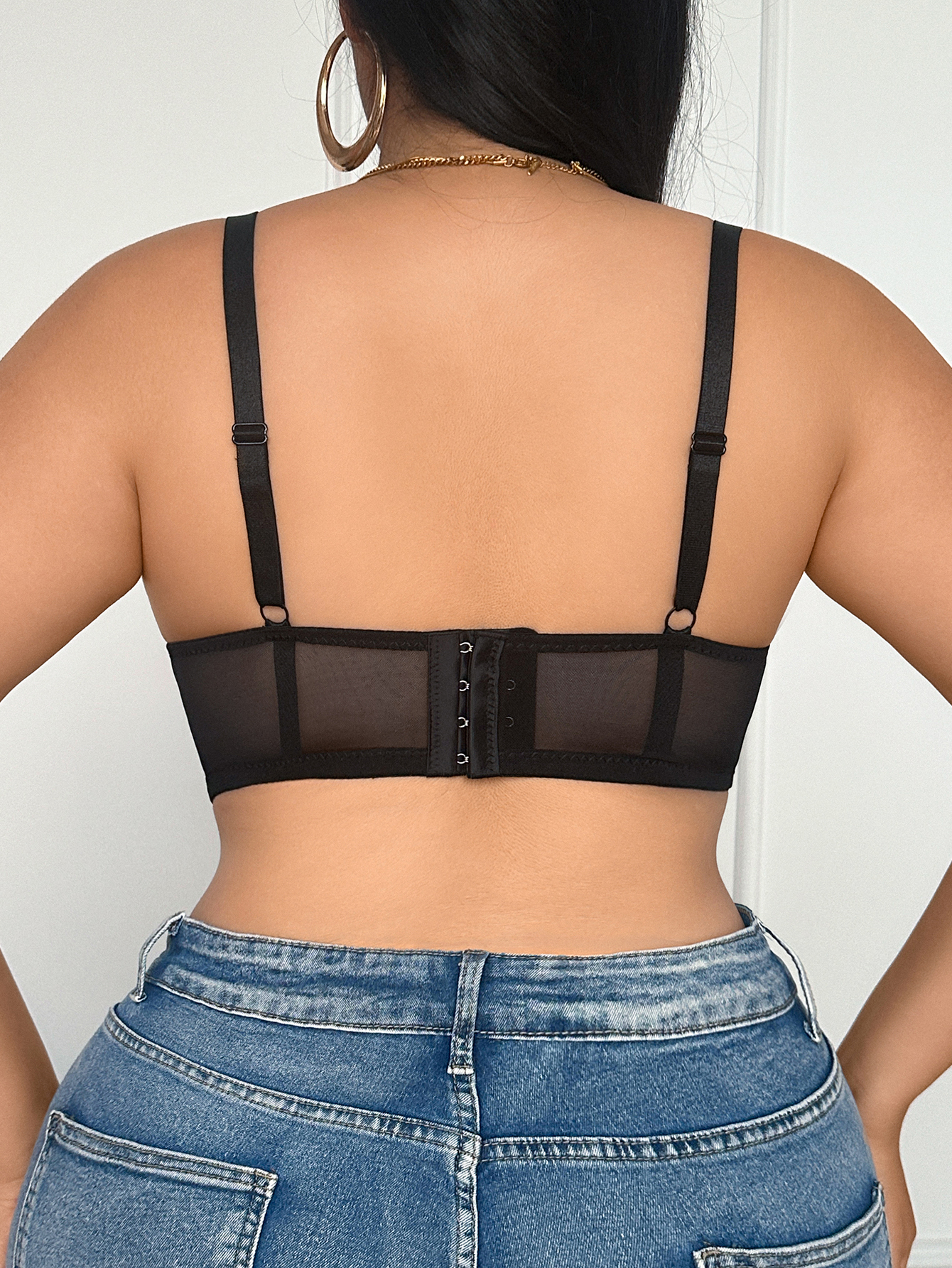 Wide Strap Plus Size Women Bra - مراجعة Push Up Bra Padded وسعره