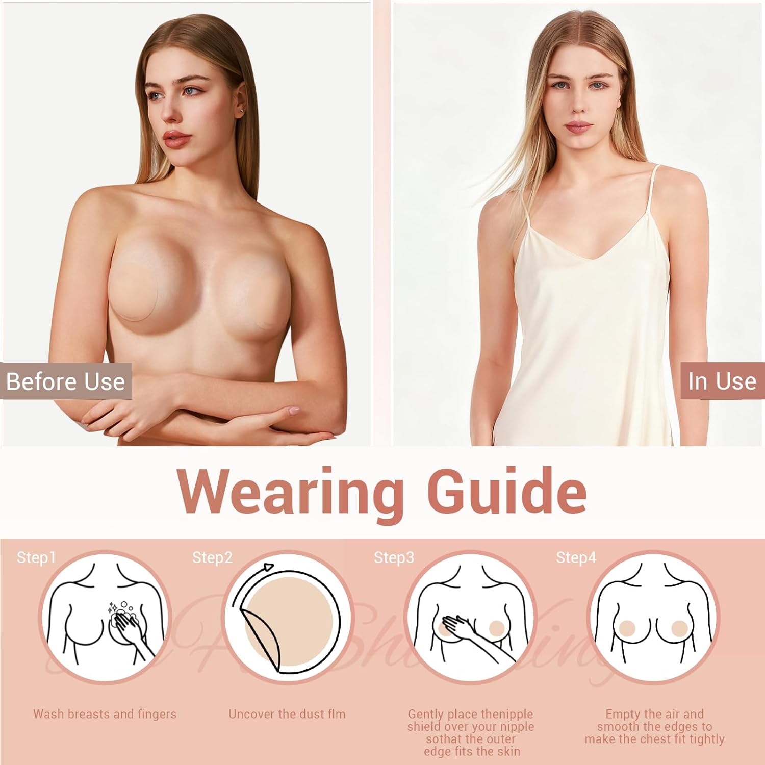 Nipple Covers 1 Pair Reusable  - مراجعة Nipple Cover Pasties وسعره