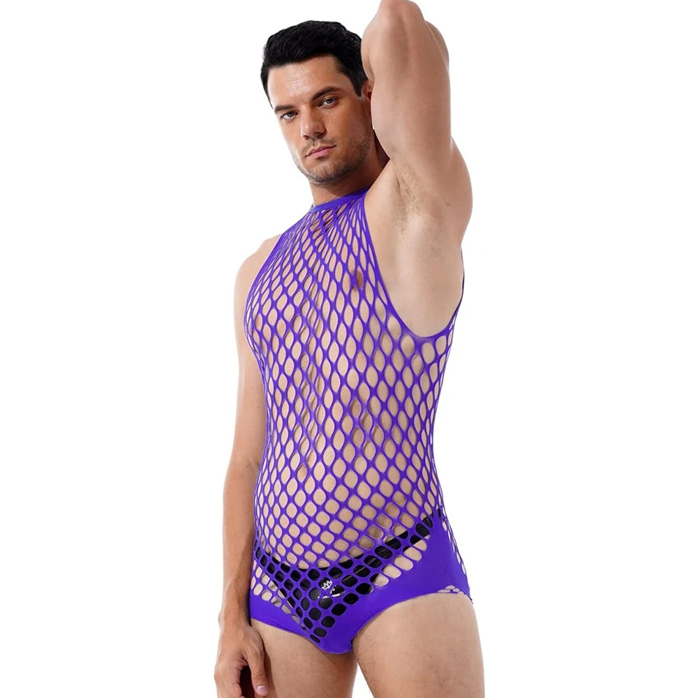 Gay Bodystocking Man Fetish Bo - مراجعة Bodystocking Fishnet وسعره