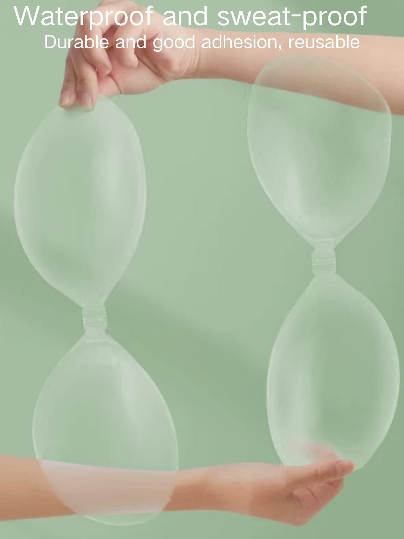 Women's invisible strapless si - مراجعة Silicone Bra Adhesive وسعره
