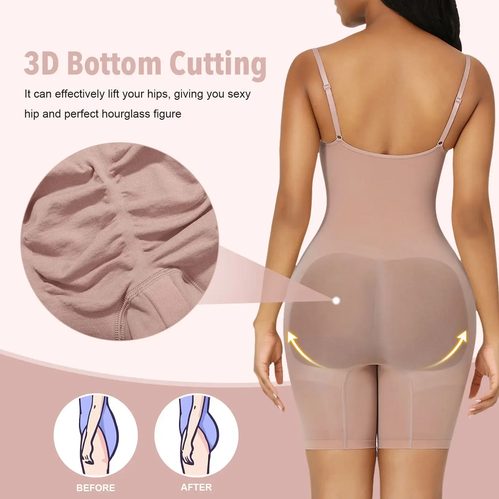 One Piece Shapewear Bodysuit T - مراجعة Shapewear Bodysuit Firm وسعره