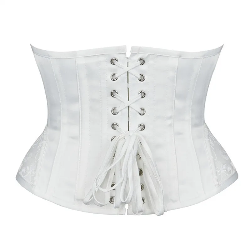 Women's Corset Spiral Steel Bo - مراجعة Corset Waist Cinch وسعره