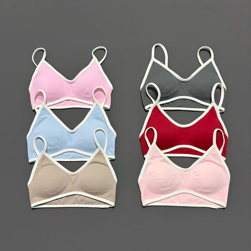HISTELLO Sports Bra Women Sexy - مراجعة Seamless Underwear Women وسعره
