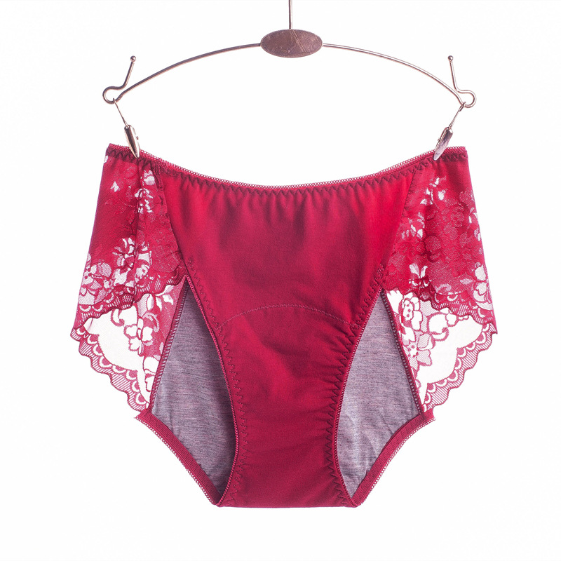 3XL Large Size Sexy Lace Absor - مراجعة Period Panty Absorbent وسعره