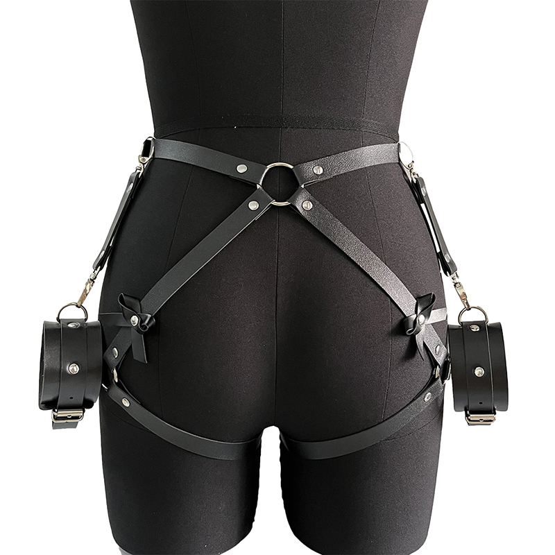 Fashionable Women's Bowknot Le - مراجعة Garter Belt Set وسعره