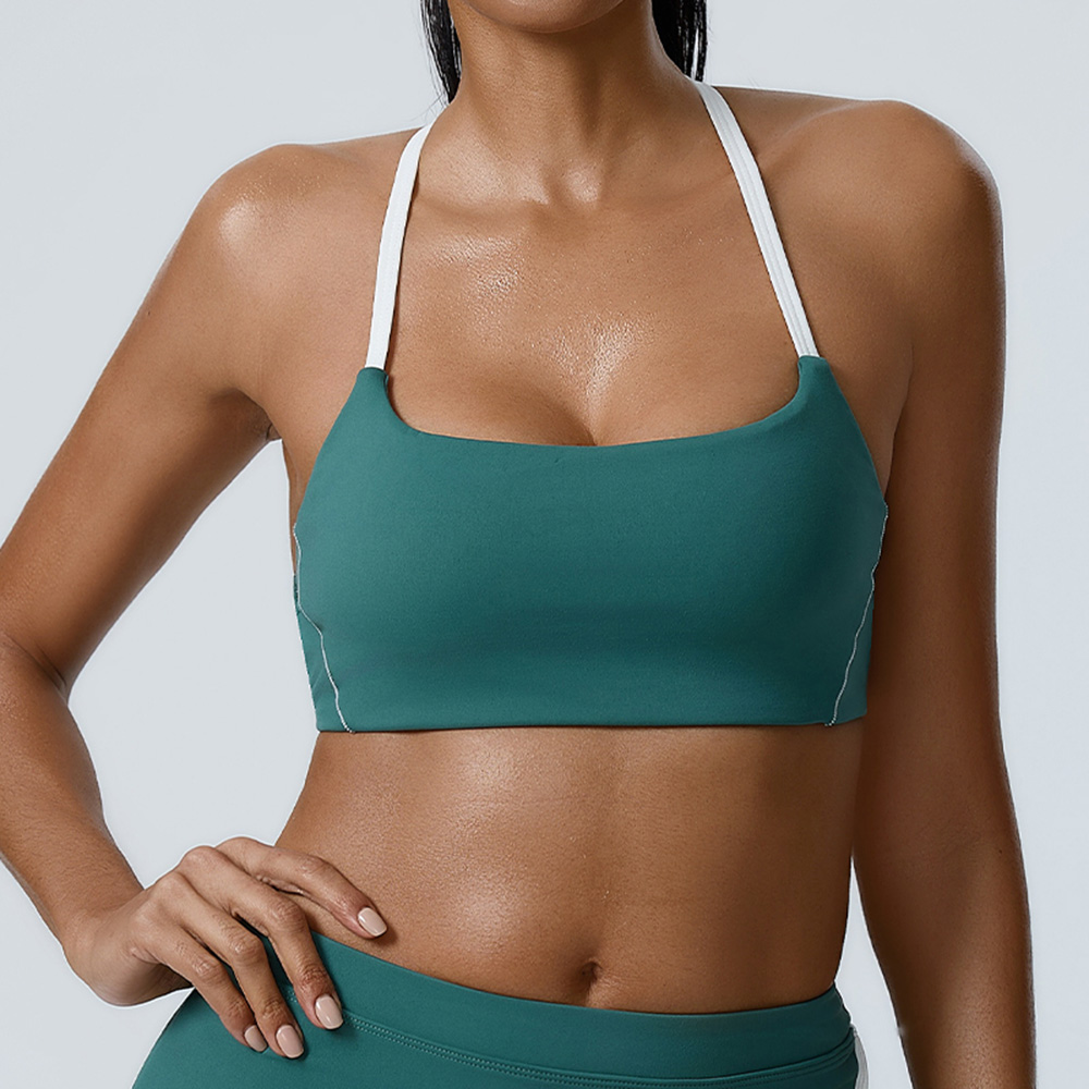 Sexy Halter Yoga Bra Women's S - مراجعة Push Up Bra Padded وسعره