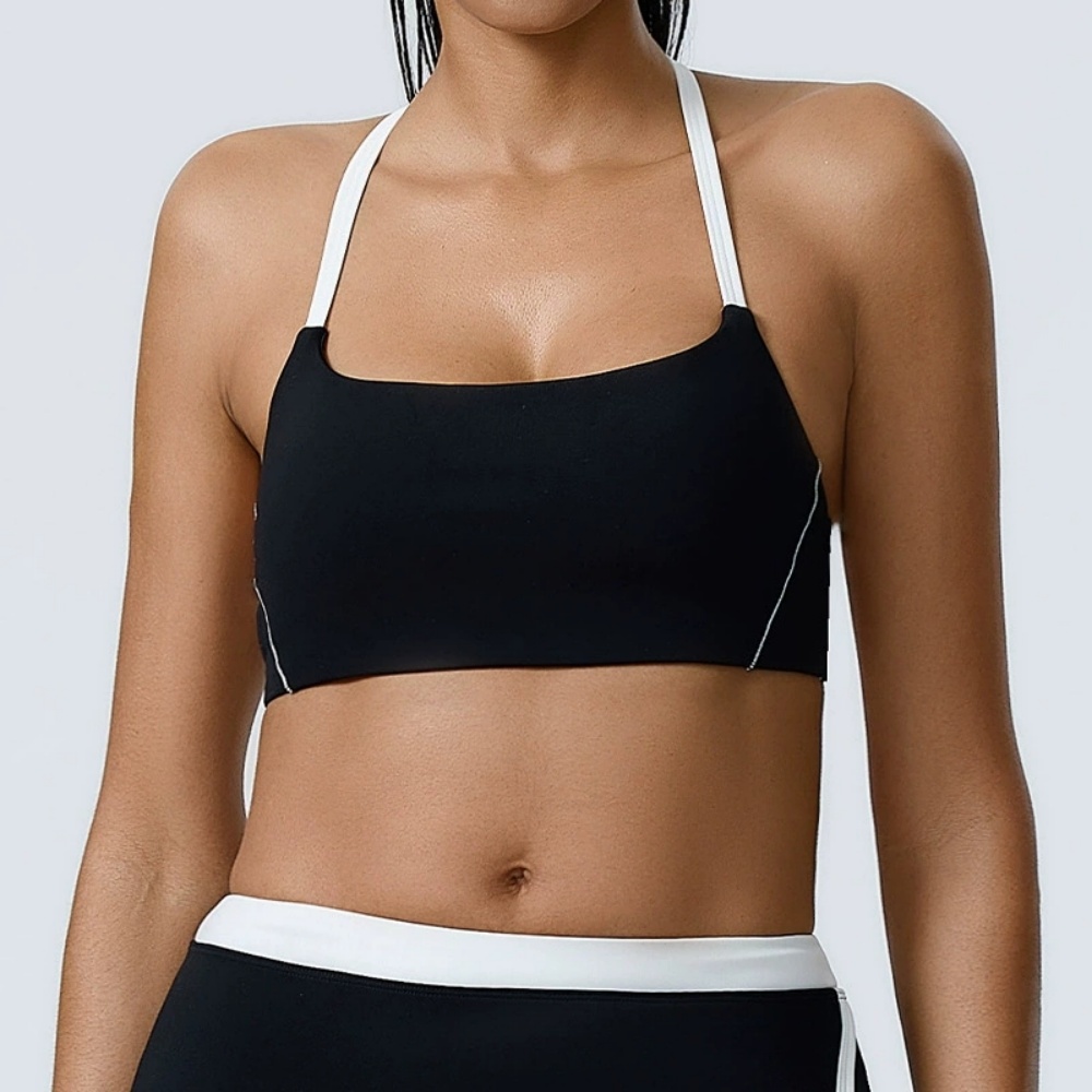 Sexy Halter Yoga Bra Women's S - مراجعة Push Up Bra Padded وسعره