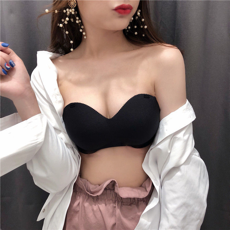 Sexy Backless Invisible Bra Pu - مراجعة Strapless Bra Backless وسعره